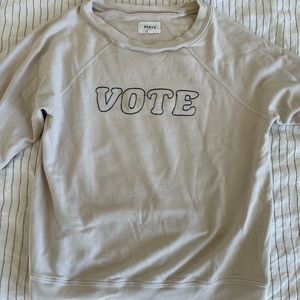 Mate the label vote sweater